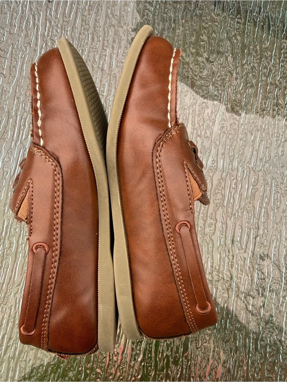 Carters EUC Boys Bauk Dress Shoes Size 1